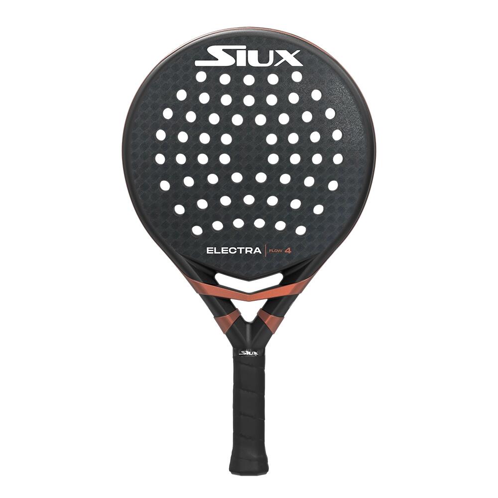 Siux - raquete electra 4 special edition flow semi-profissional formato redondo