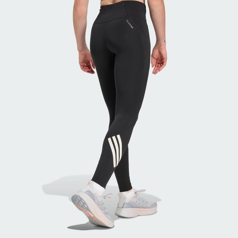 Colanți lungi de alergare cu 3 dungi adi365 Climacool