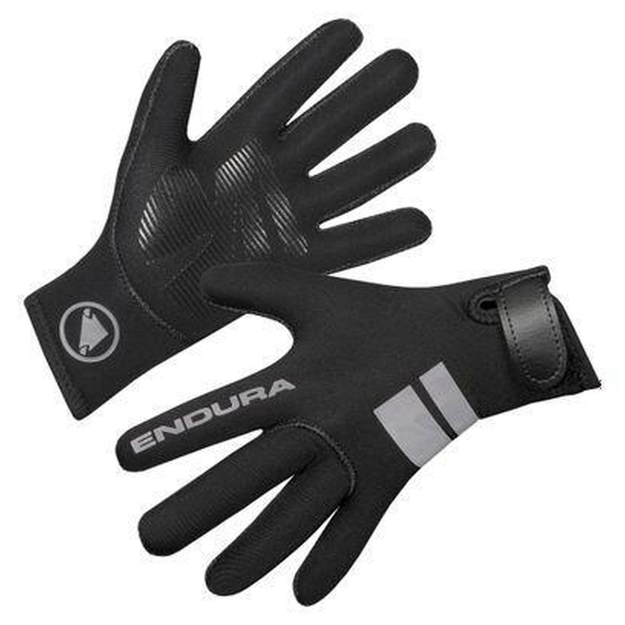 Endura - Gants Longs Néoprène Enfant Endura Nemo Ii Noir - Gants - Noir - 38 S - Decathlon