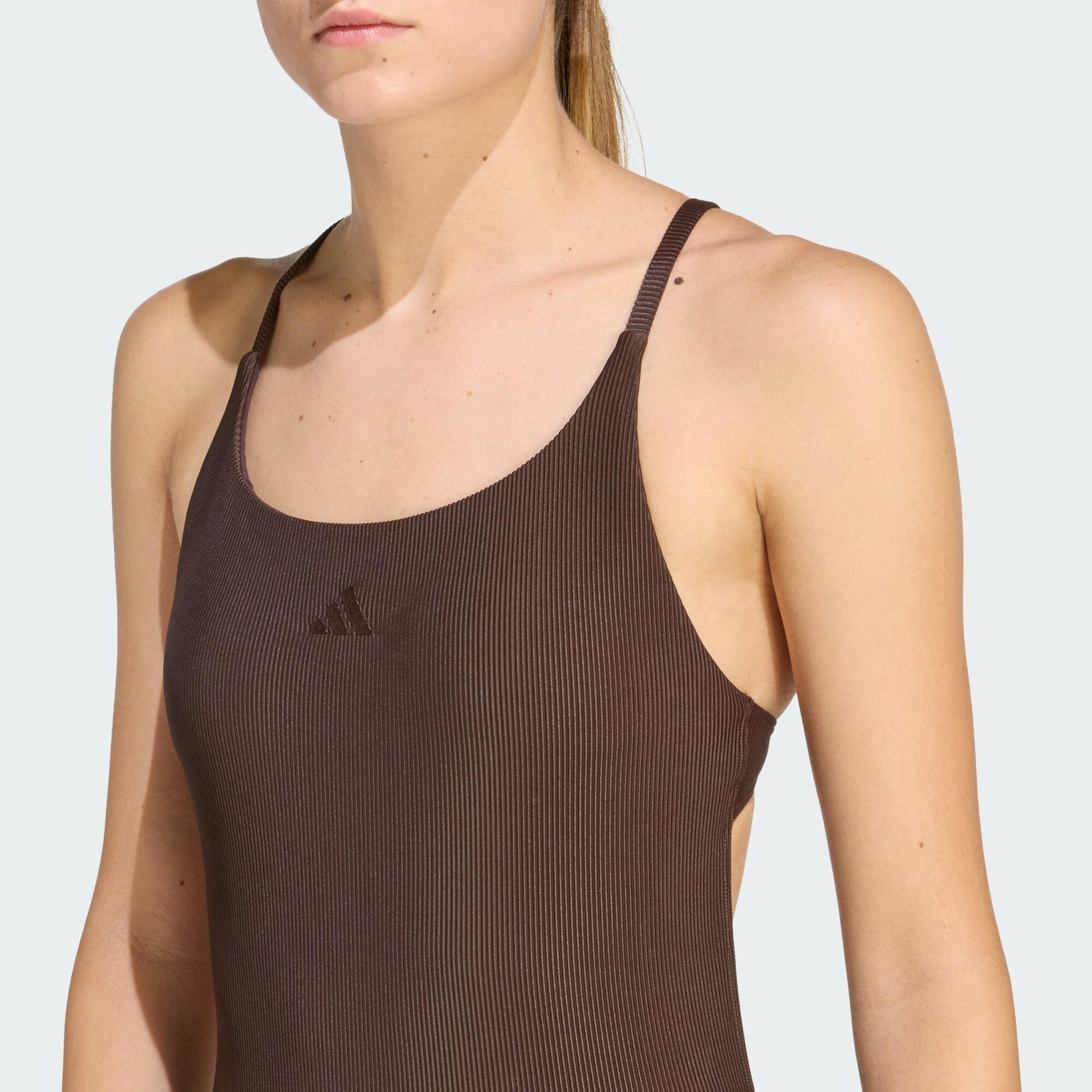 3-STREIFEN HIGH NECK 2-WAY STRAPS PEACHSOFT BADEANZUG 5/6