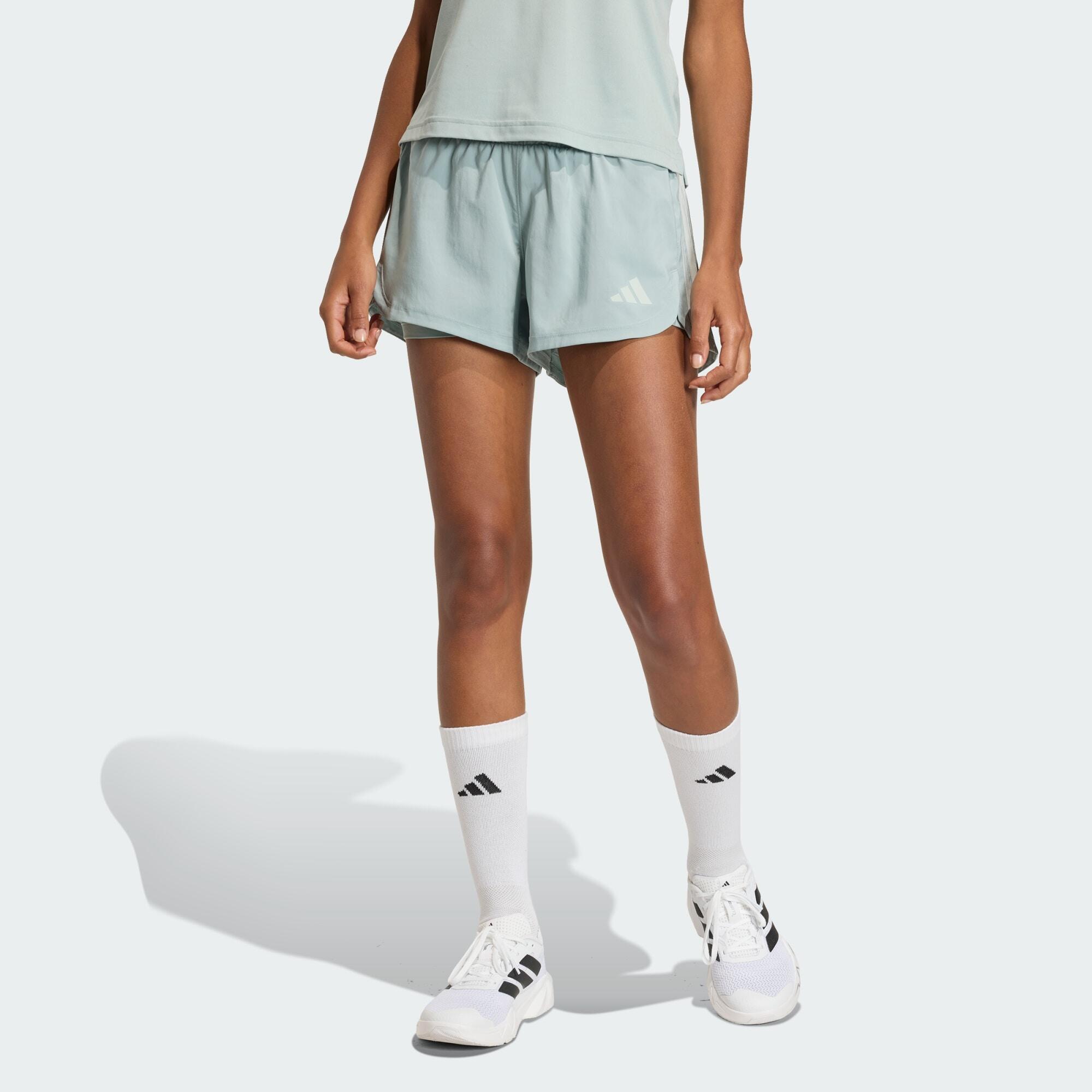 ADIDAS Short allenamento Pacer Woven 2in1