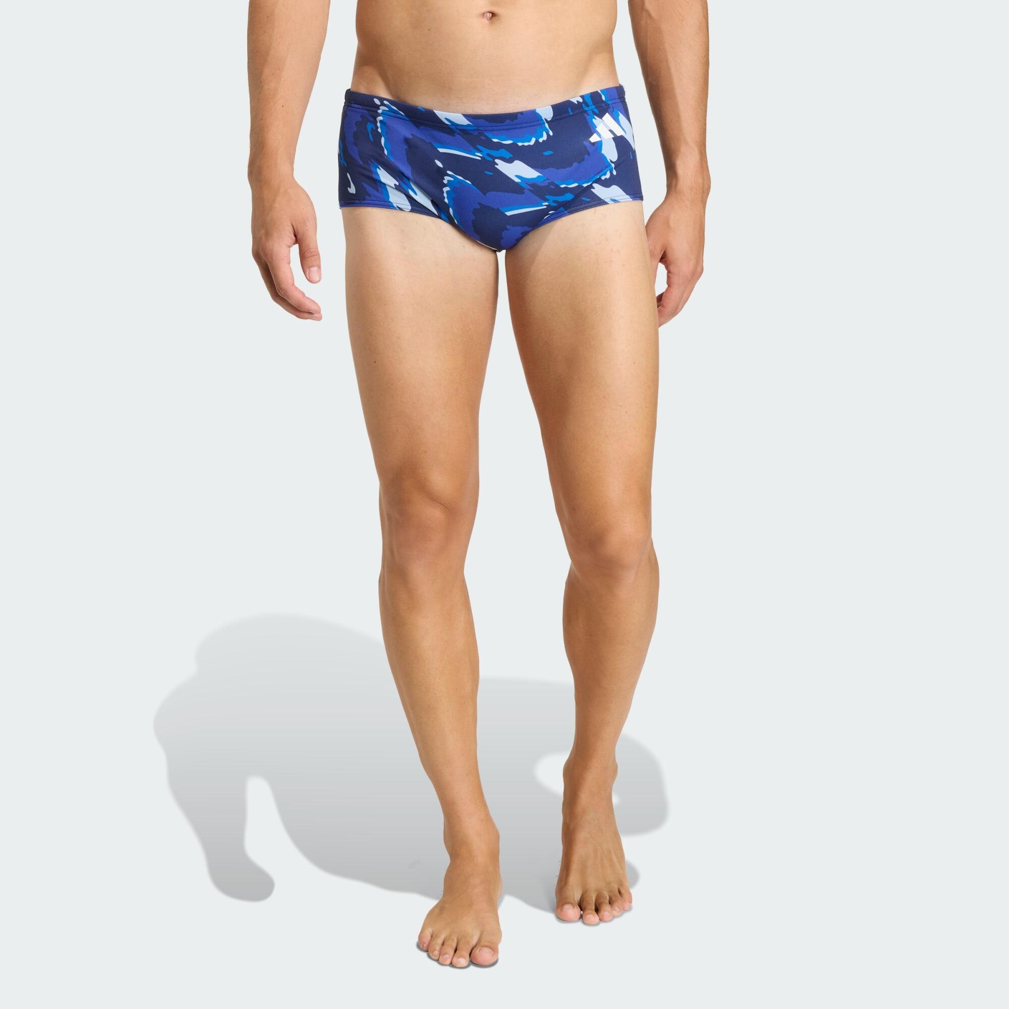 ADIDAS RIPSTREAM TEAM GRAPHIC SWIM WIDE TRUNKS