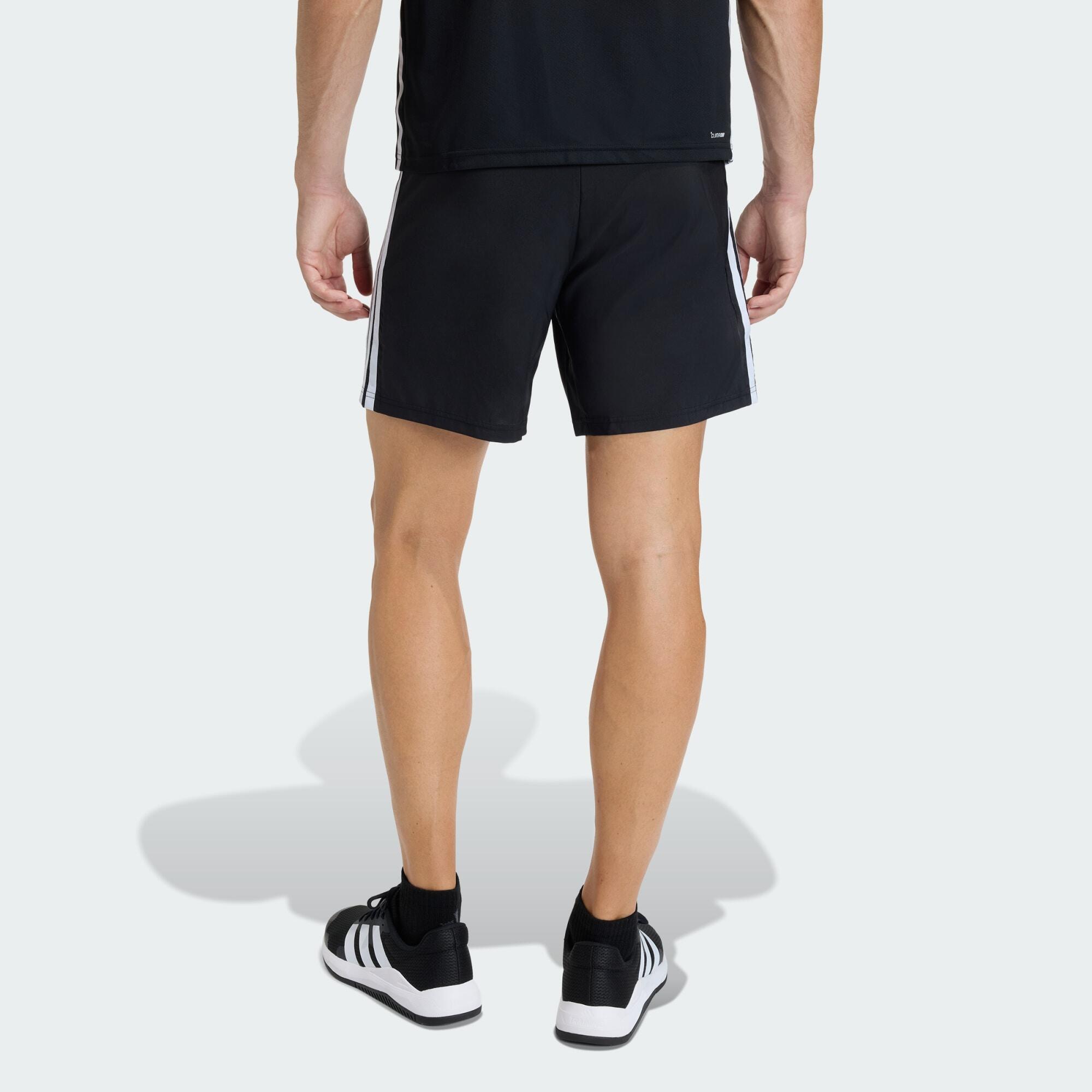 WORKOUT ESSENTIALS BASE 3-STREIFEN WOVEN SHORTS 3/6