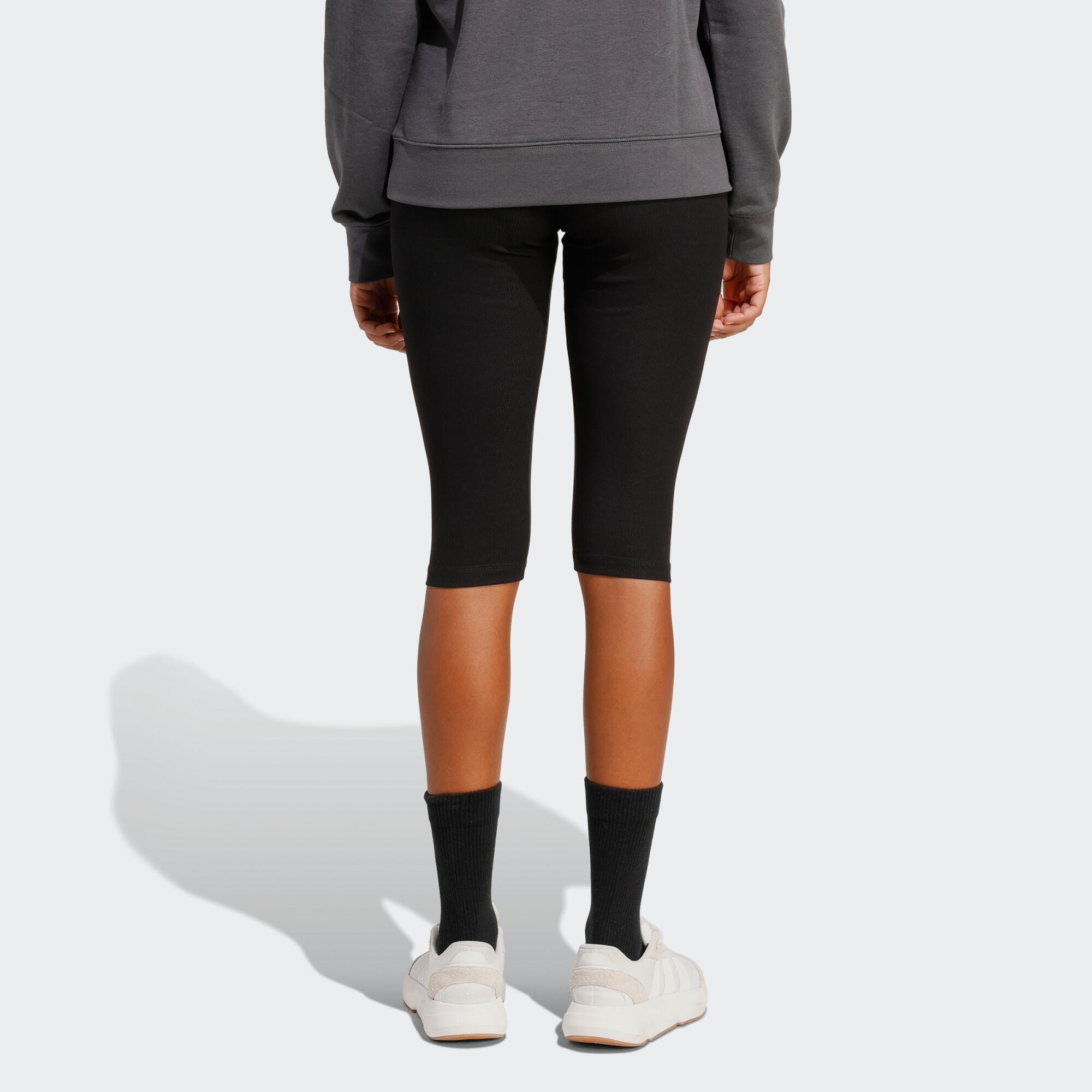 Seasonal Essentials Rib Capri Leggings 3/5