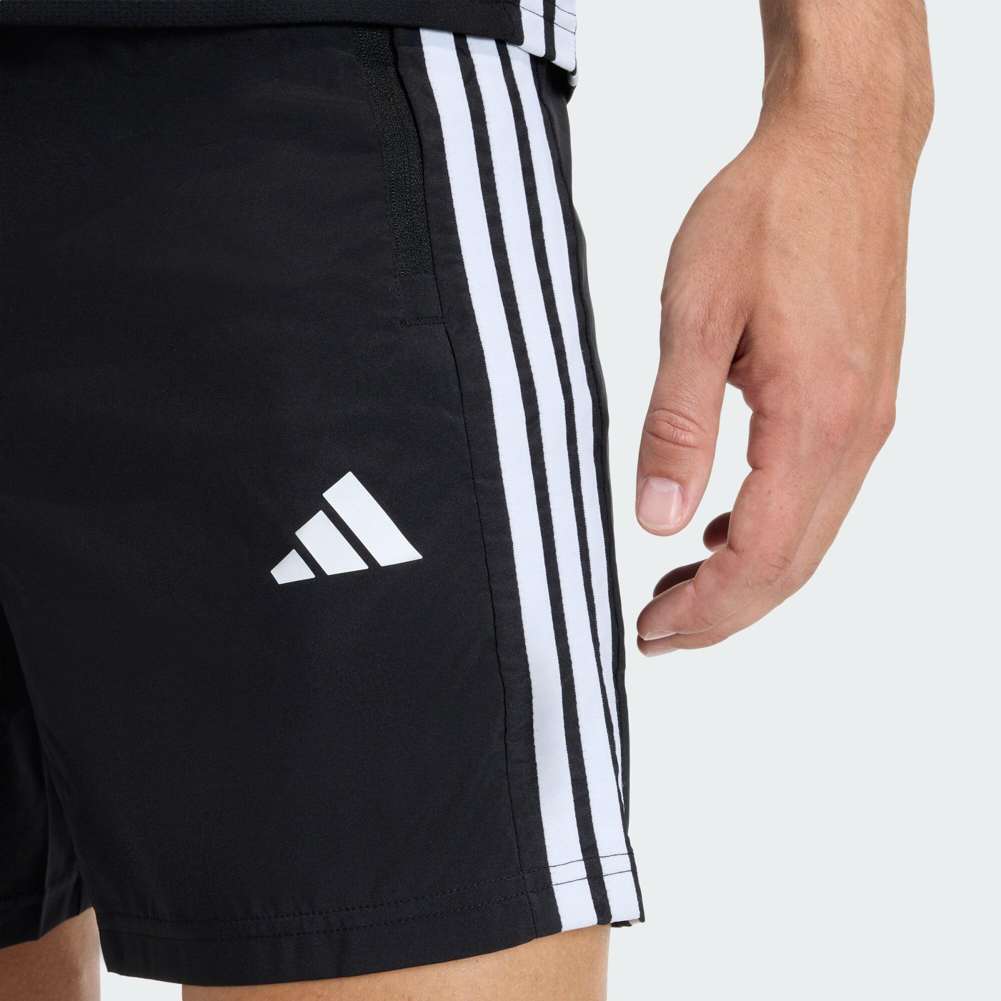 WORKOUT ESSENTIALS BASE 3-STREIFEN WOVEN SHORTS 5/6