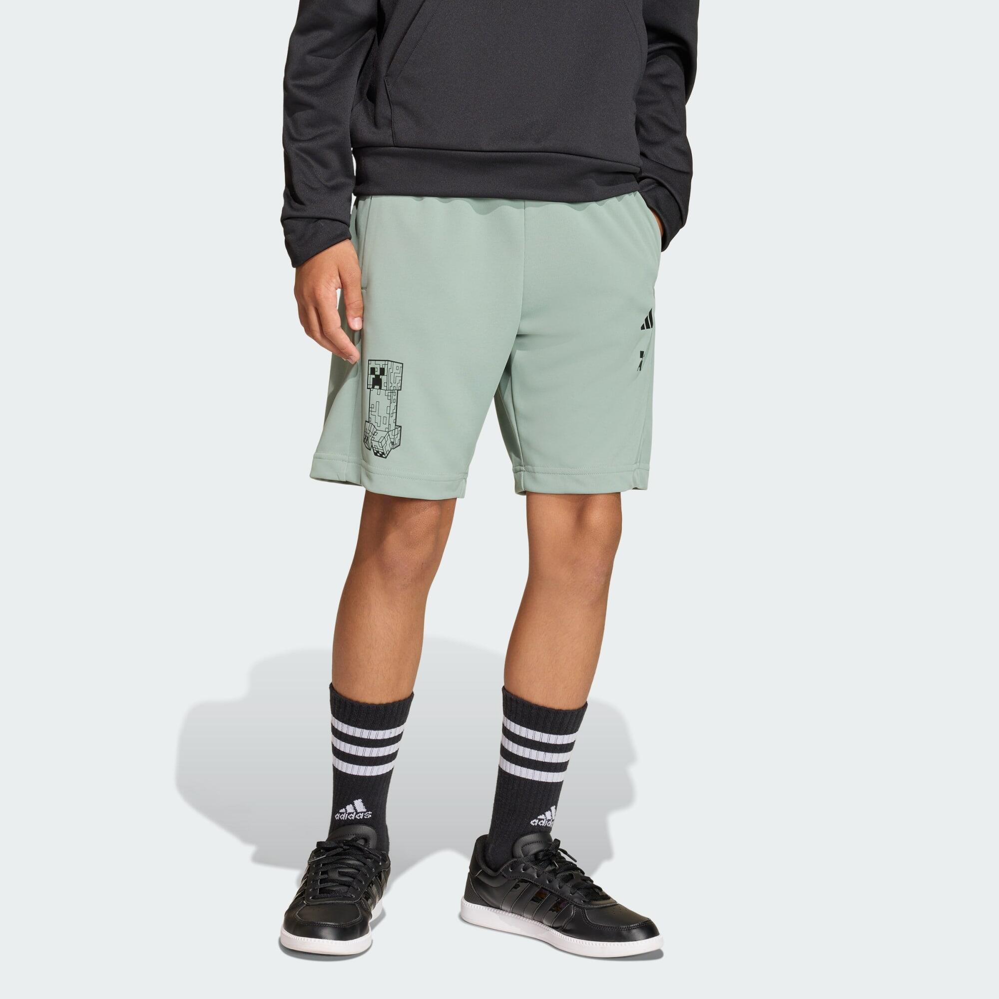 Adidas - Short De Training Adidas Minecraft - Short - Vert - Decathlon