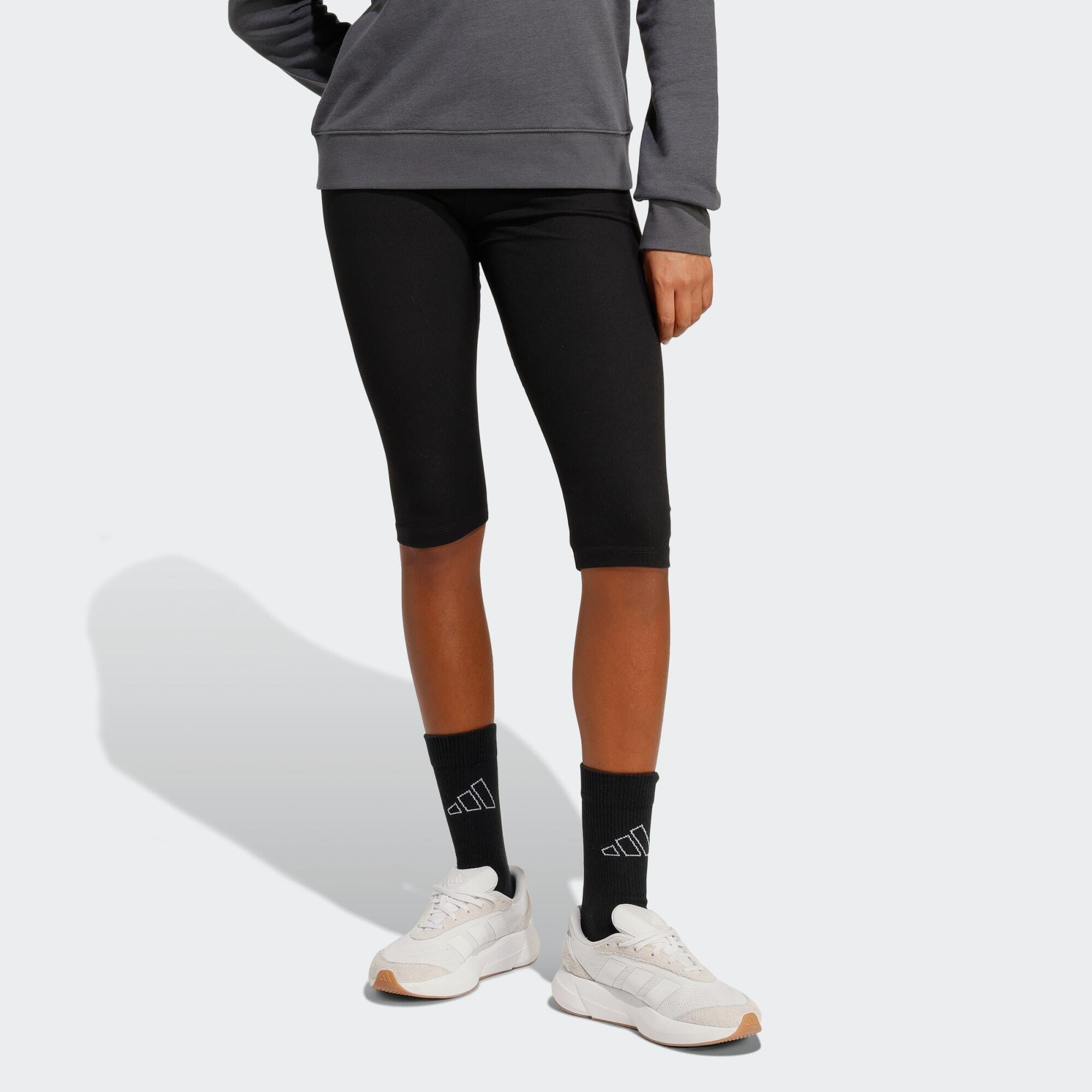 Adidas - Corsaire À Côtes Seasonal Essentials - Legging - Noir - Decathlon