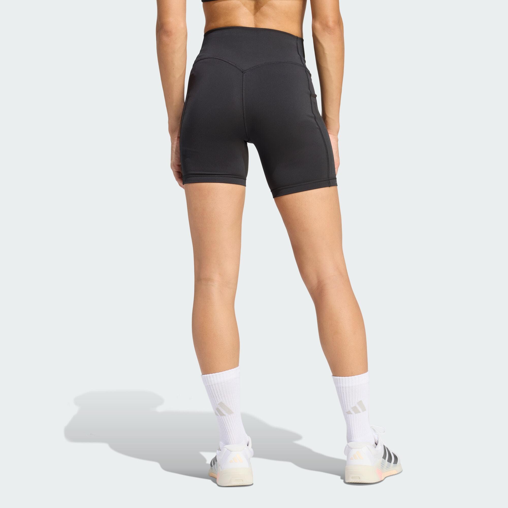 Optime 3-Stripes Korte Workoutlegging 3/8