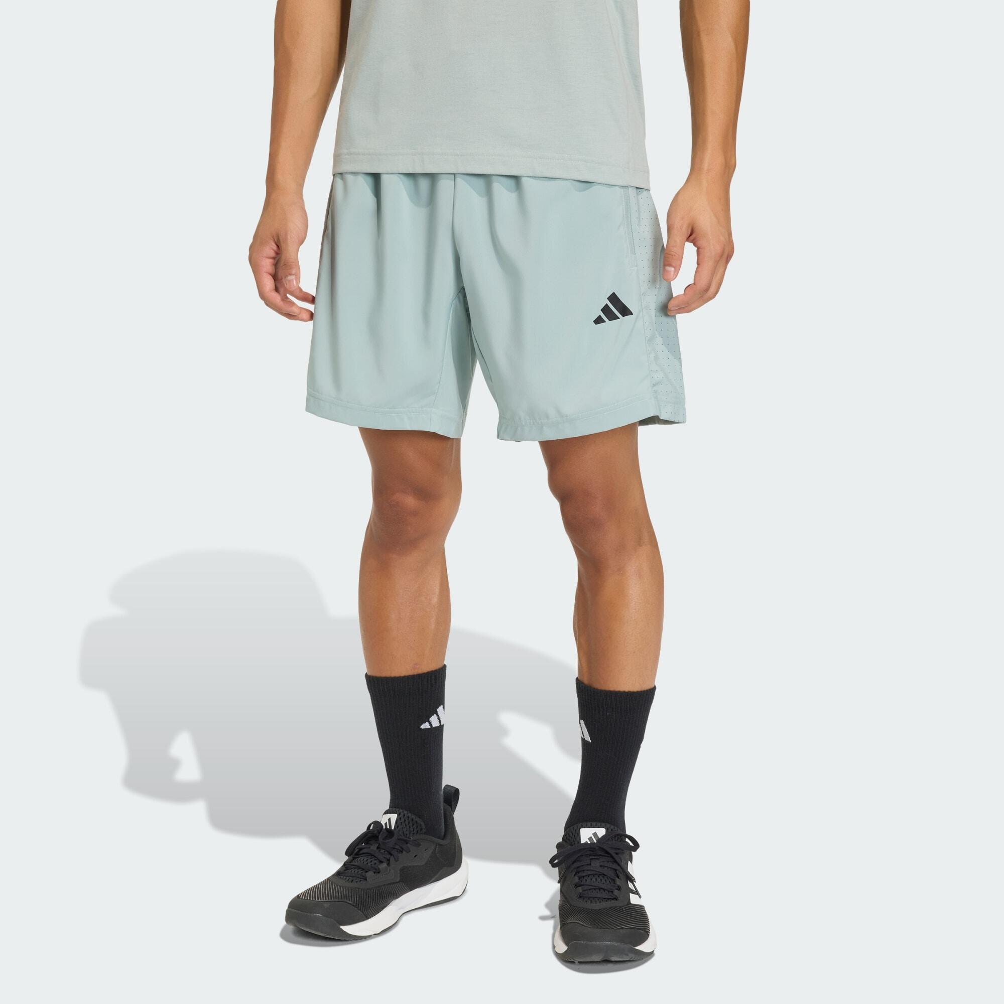 Adidas - Short Toile Base Workout Essentials - Short - Vert - Decathlon