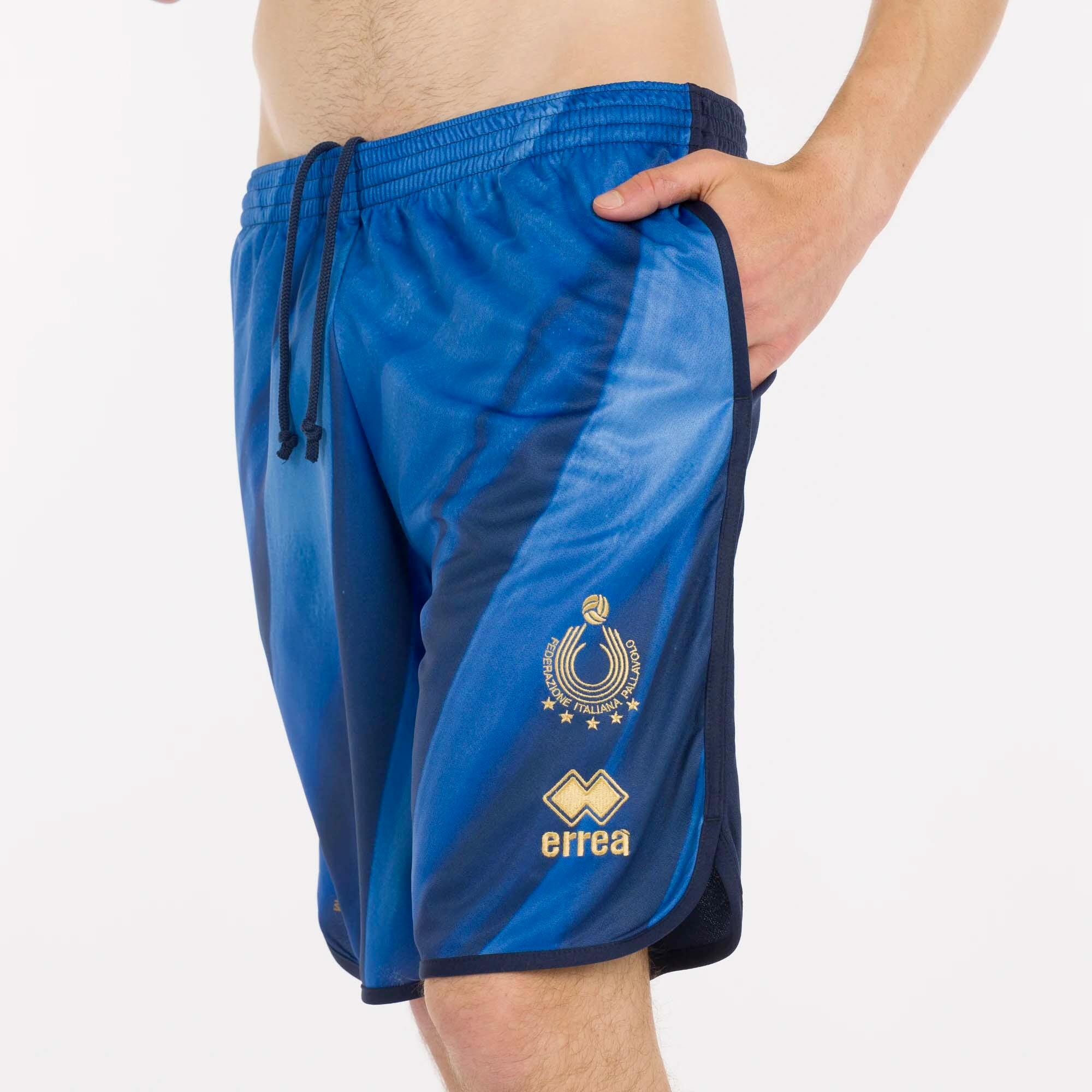 Shorts Errea Naz. Italia Volley Bermuda T. Libero Man Ad Adulte 4/5