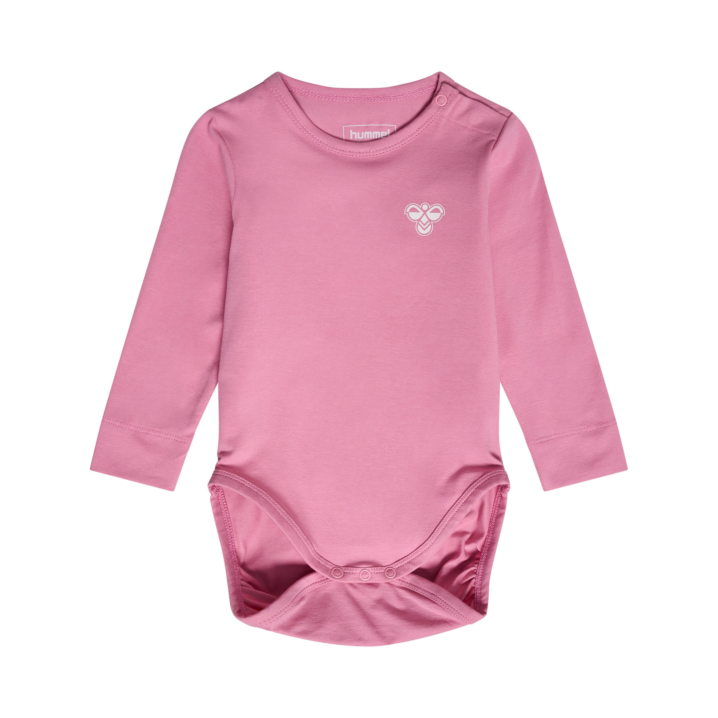 Baby romper met lange mouwen Hummel Solid Mini 2/3