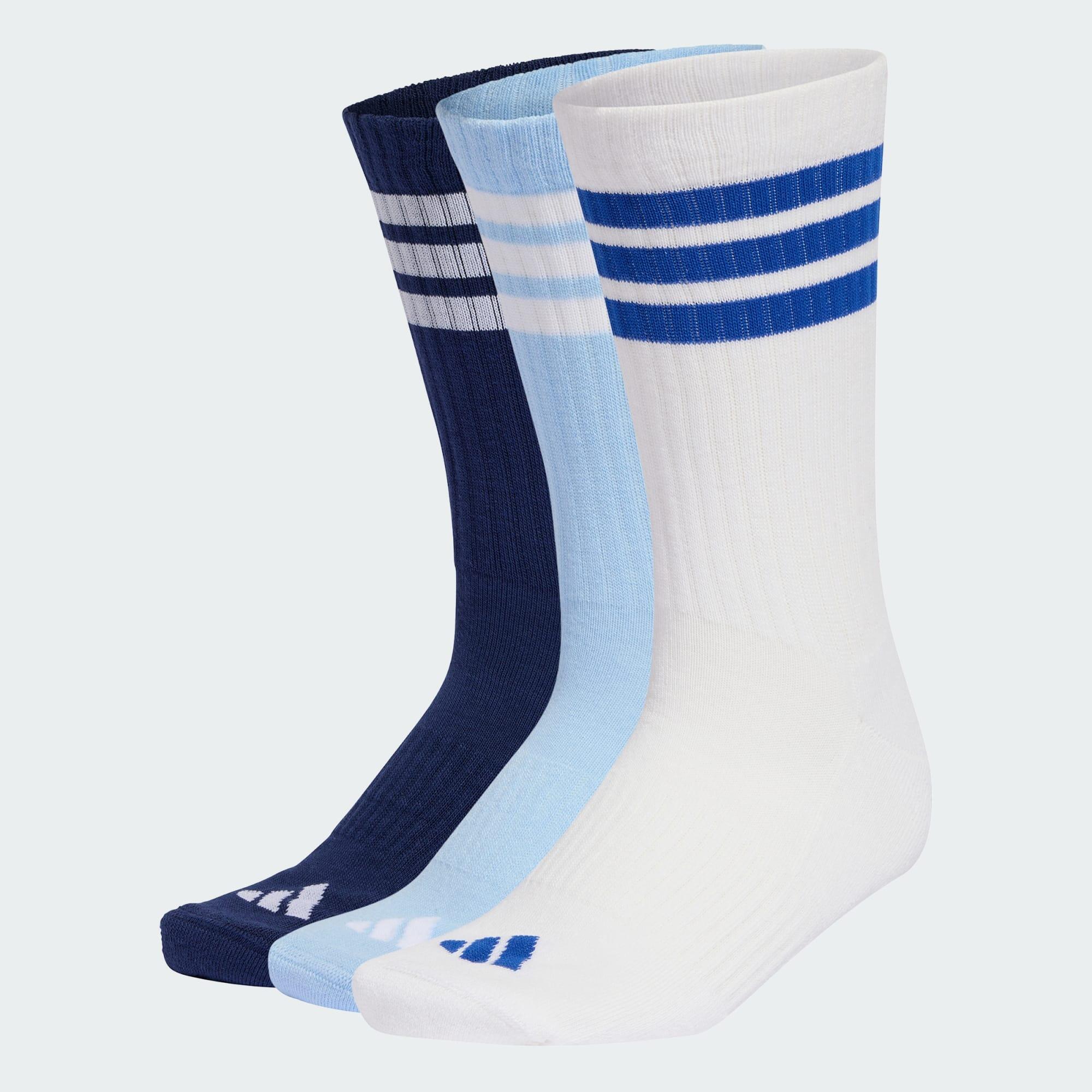 Pack de 3 pares de calcetines clásicos 3 bandas con amortiguación 4/5