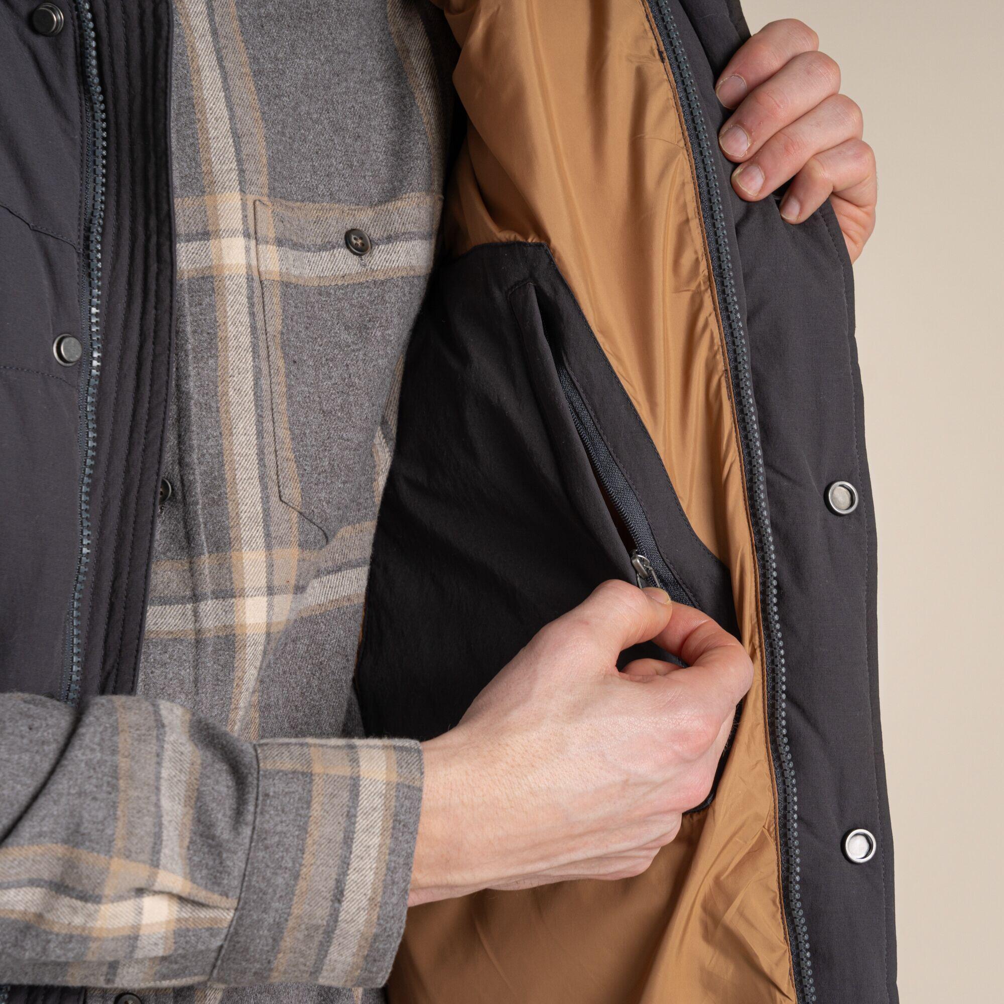 Chemise Gage homme à manches longues — mélange polyester et Better Cotton 7/7
