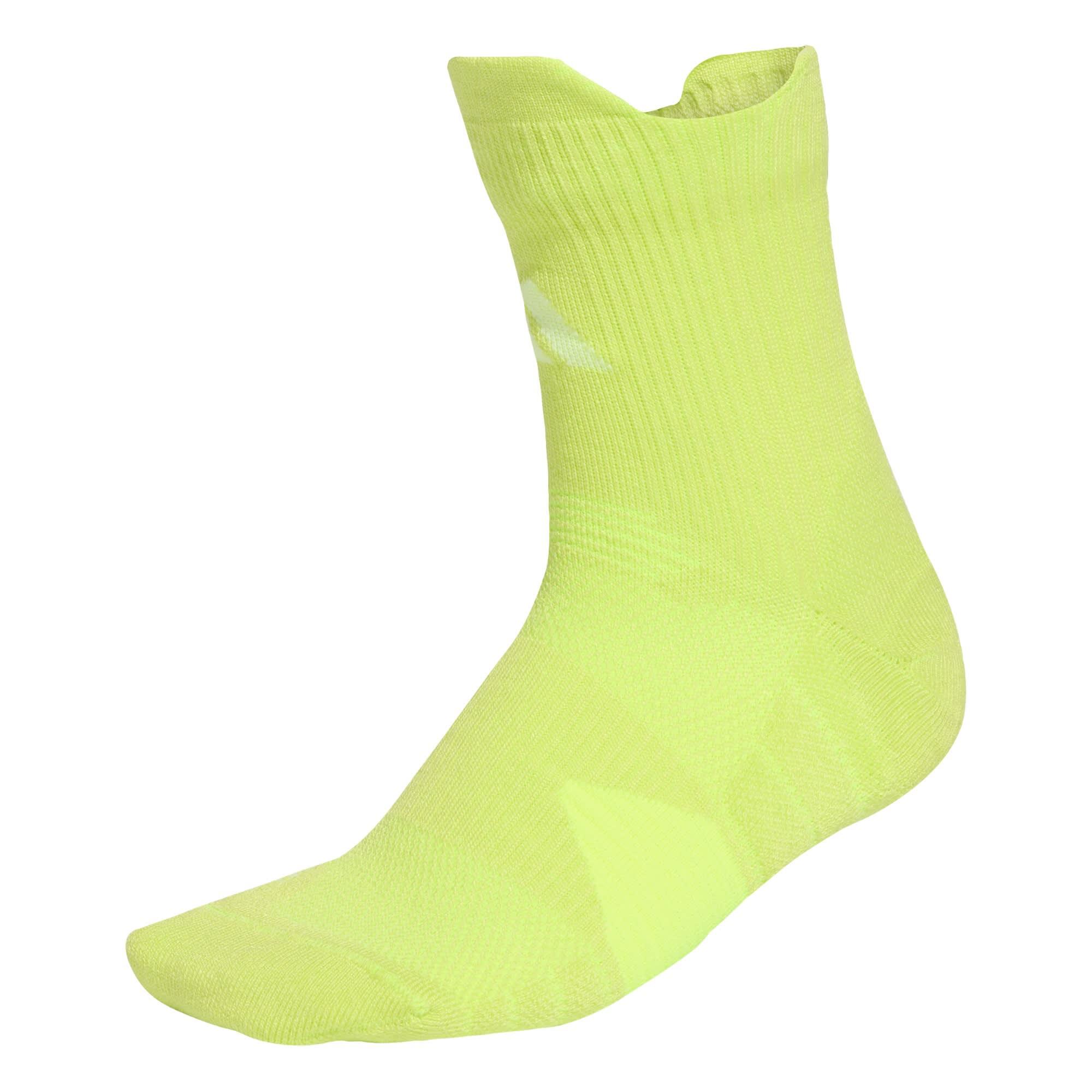 Adidas - Chaussettes Runxcushioned (1 Paire) - Chaussettes - Blanc|jaune|multicolore - 47/50 - Decathlon