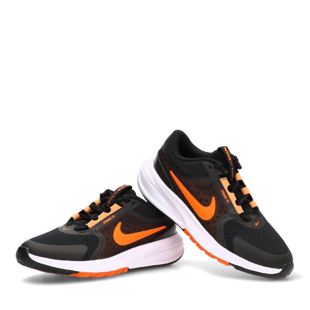 Deportivas Running Mujer Suela Plana - Modelo Hf7004 Negro 5/6