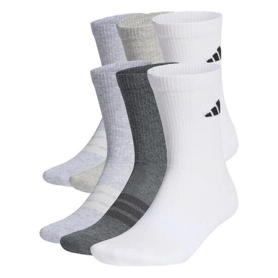 CUSHIONED CREW SOCKEN 6ER-PACK
