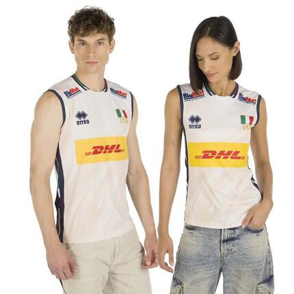 Errea Italienisches Volleyball-Trikot 2. Spiel Unisex Shop-Anzeige Erwachsene