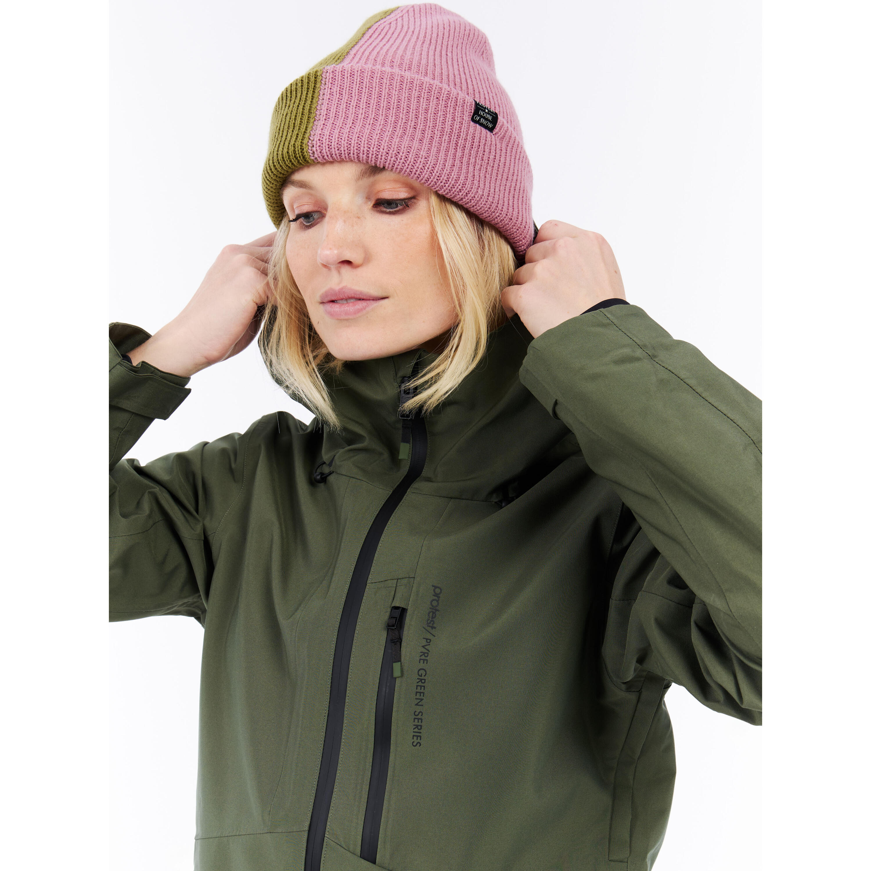 Skijacke Damen Protest Dyna 3L 6/7