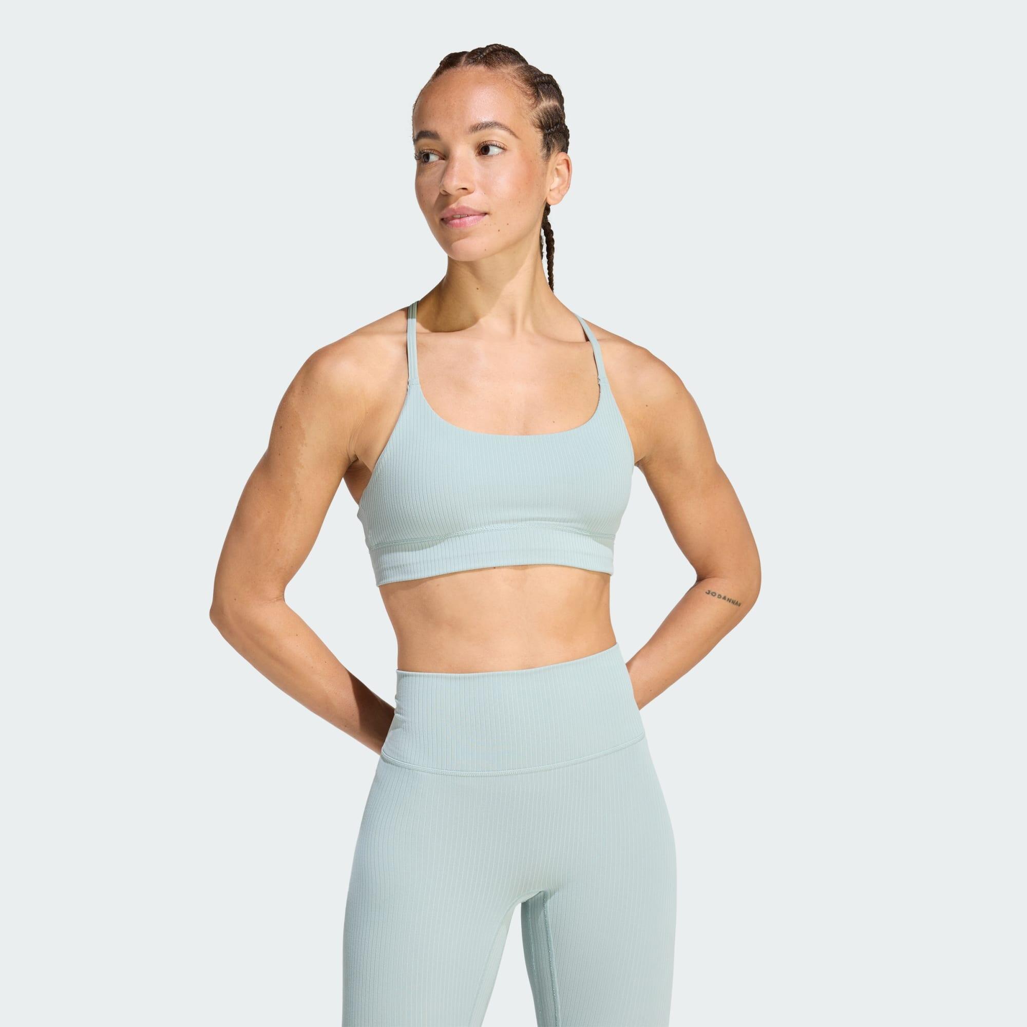 ADIDAS Podprsenka s lehkým zpevněním All Me Rib Bra Long Line
