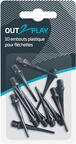 10 Embouts Plastique Fléchettes - OUT2PLAY 1/2
