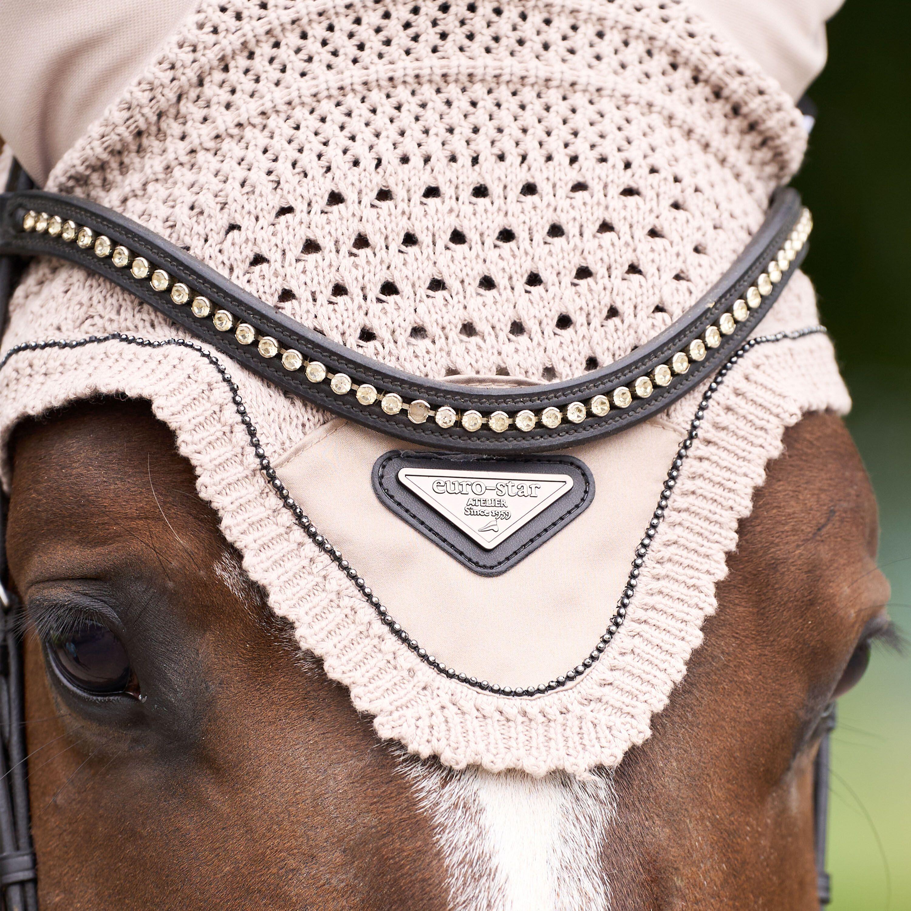 Orejeras para caballo anti moscas Euro-Star Cato 4/4