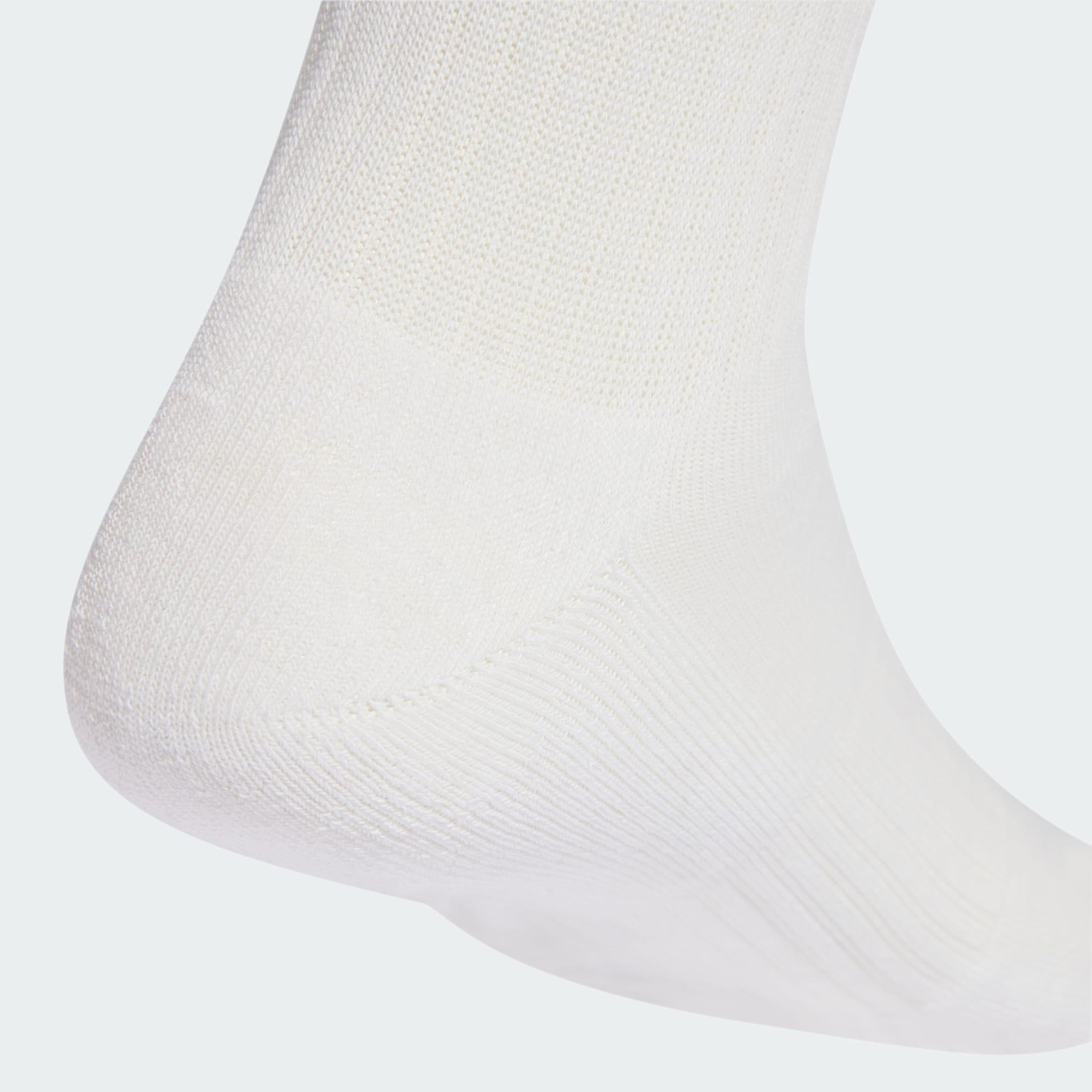 Lot de 3 paires de chaussettes mi-mollet rembourrées 3 bandes 3/4