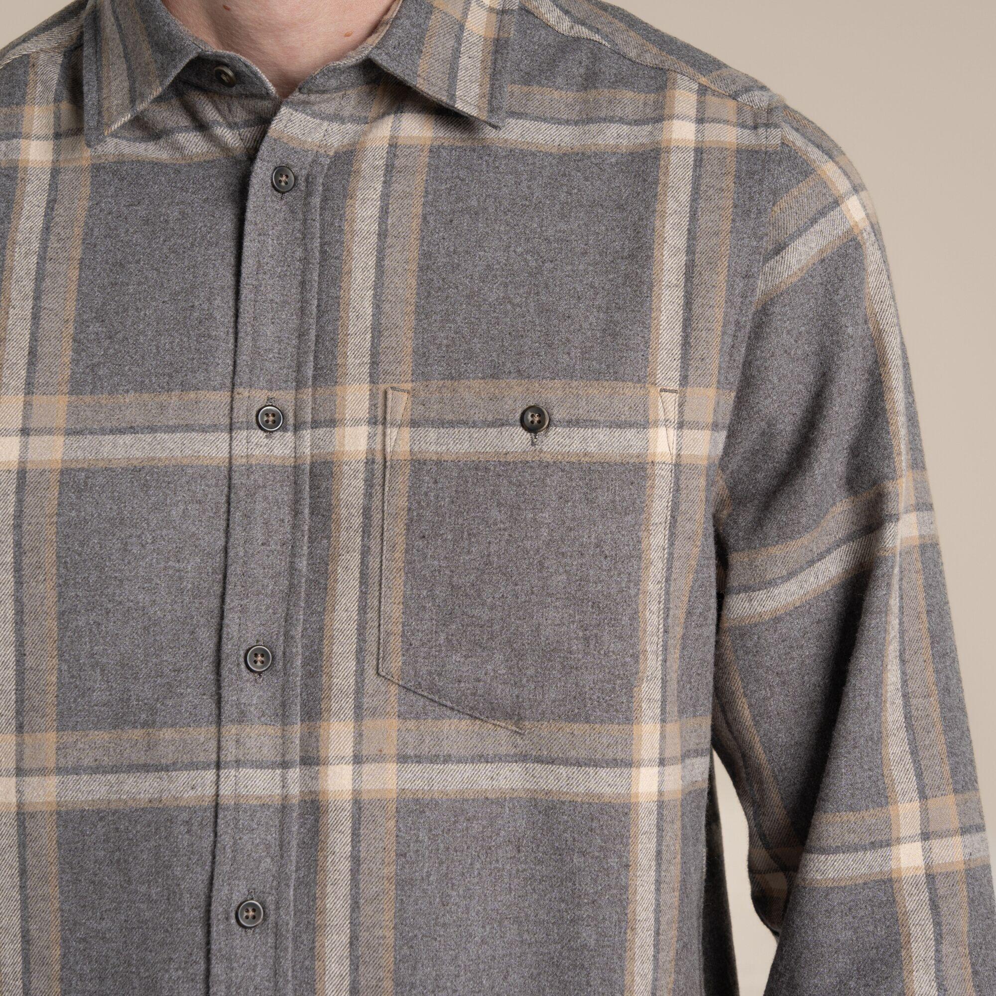 Chemise Gage homme à manches longues — mélange polyester et Better Cotton 6/7
