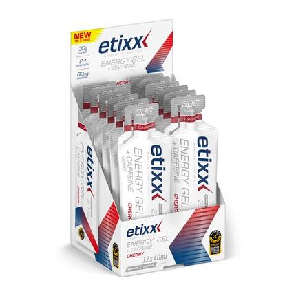 Etixx Energy Gel + Caffeine Kers 12x40ml