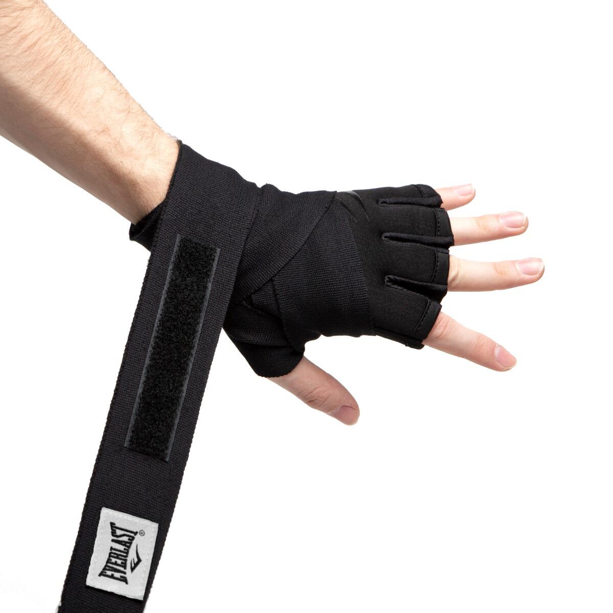 Everlast Evergel Fastwraps, Negro M 2/2