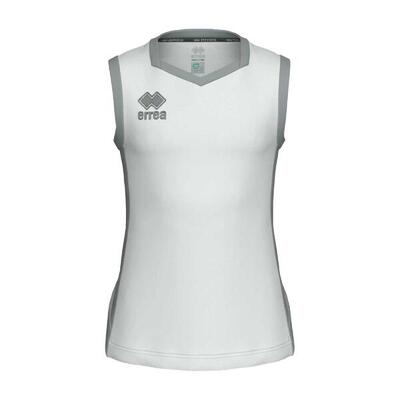 Canotte Errea Becky Canotta Jr Bianco Grigio Junior