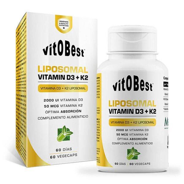 Vitobest - Liposomal Vitamin D3+k2 - 60 Capsules De Vitobest - Vitamines - Taille Unique - Decathlon