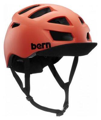 Bern allston satin coral helm met vizier
