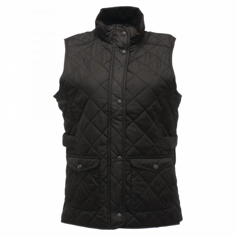 Tarah Bodywarmer Damen Schwarz