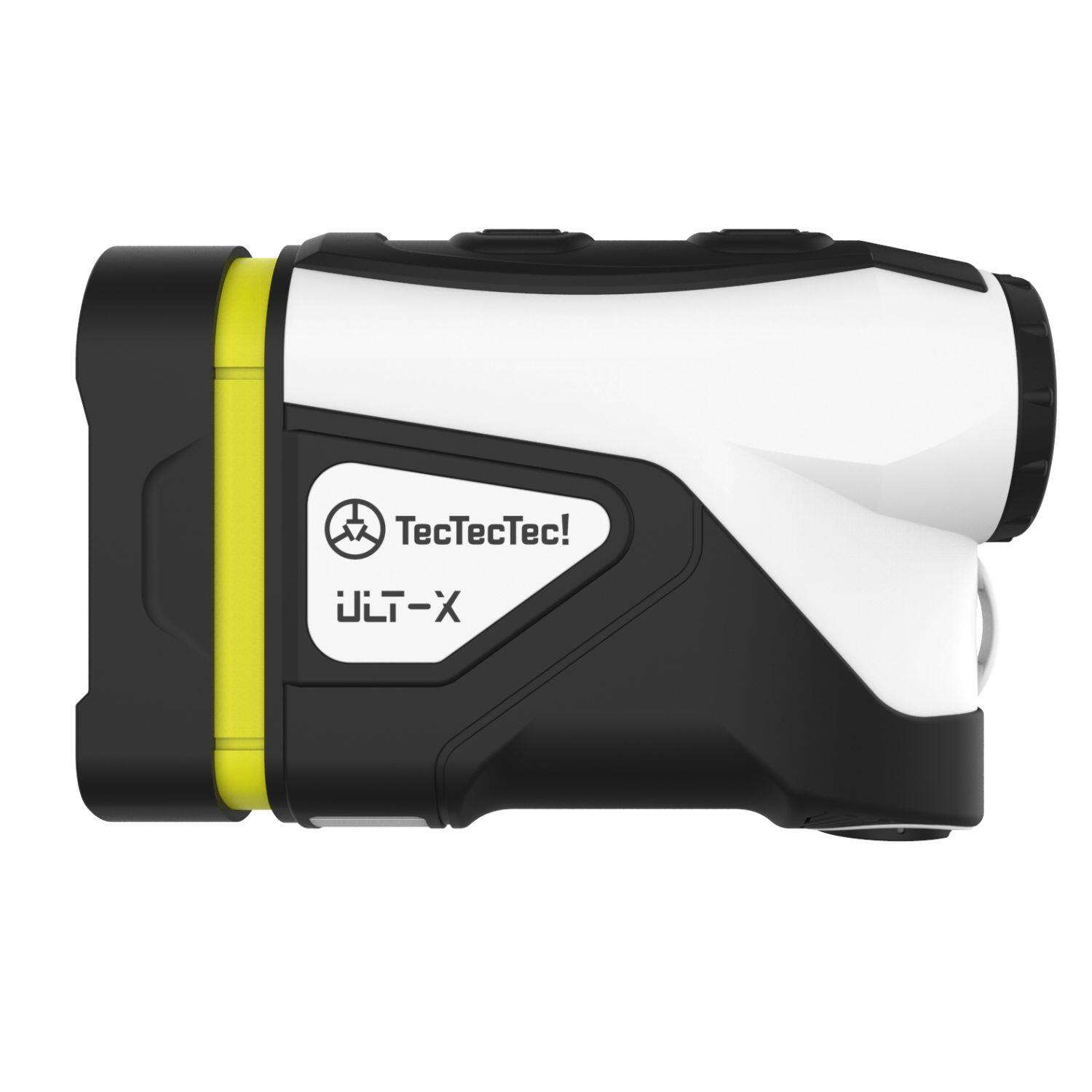 Telemetro laser da golf TecTecTec ULT-X giallo – 914 m, 6×, Slope 3/5