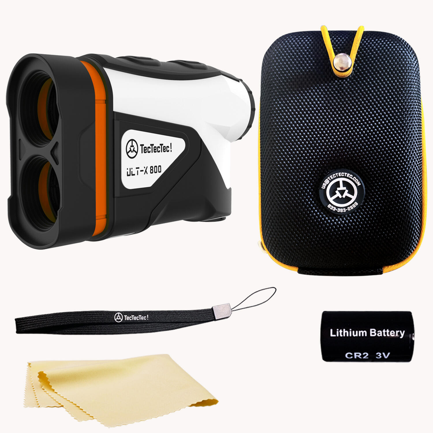 TecTecTec Laser Golf Entfernungsmesser ULT-X | 915 m | Pin-Seeker-Technologie 5/5