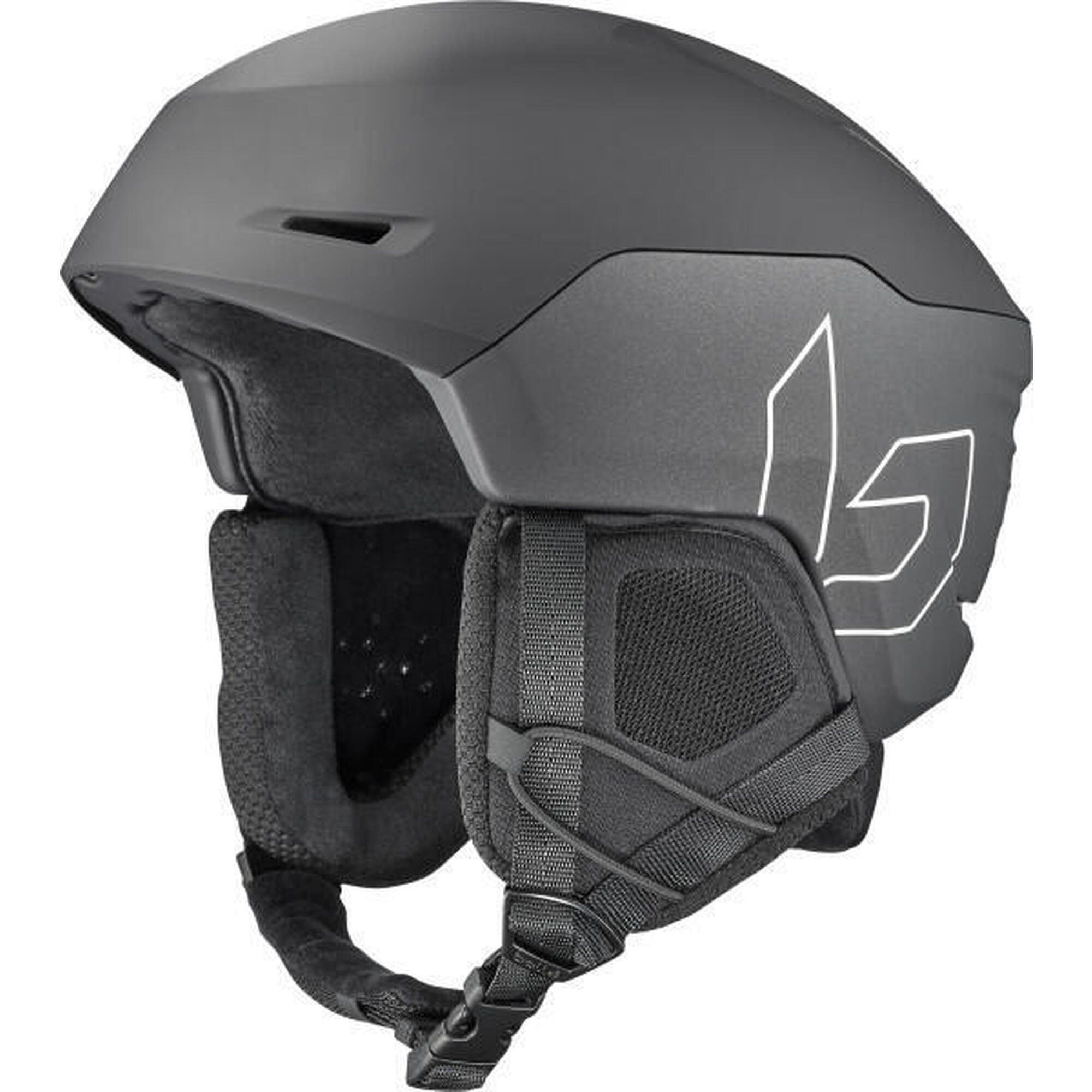 Bollé - Casque De Ski Ryft Pure Black Coal Matte - Casque - Blanc|gris|noir - 44 L - Decathlon