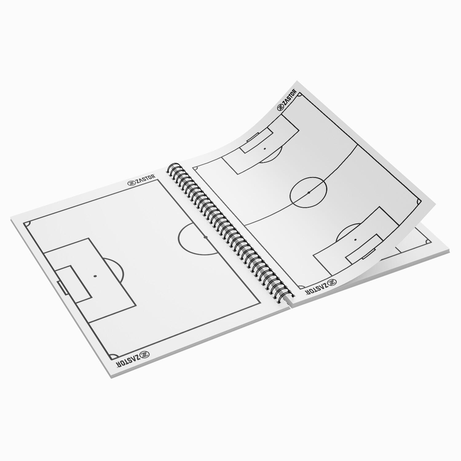 Cuaderno Entrenador Fútbol 100 Páginas A5 5/5