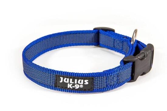 COLOR & GRAY Halsband Ø 20 mm 27-42 cm blau