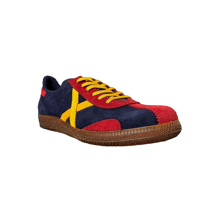 Zapatillas Munich Arquero HBPS 13 con Talón Deslizante Azul 3/4