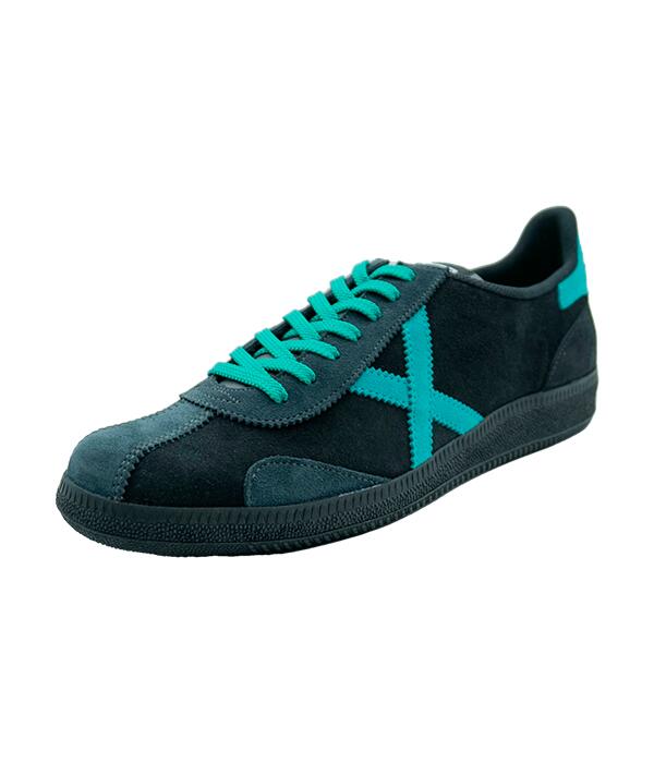 Zapatillas Munich Arquero HBPS 10 sin Talón Deslizante Negro 2/4
