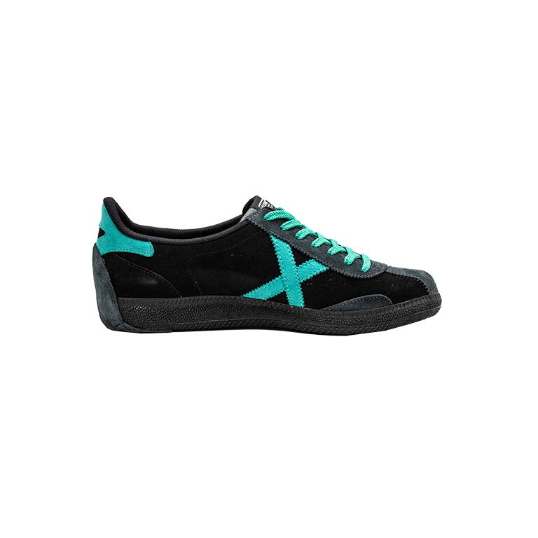 Zapatillas Munich Arquero HBPS 10 con Talón Deslizante Negro 3/4
