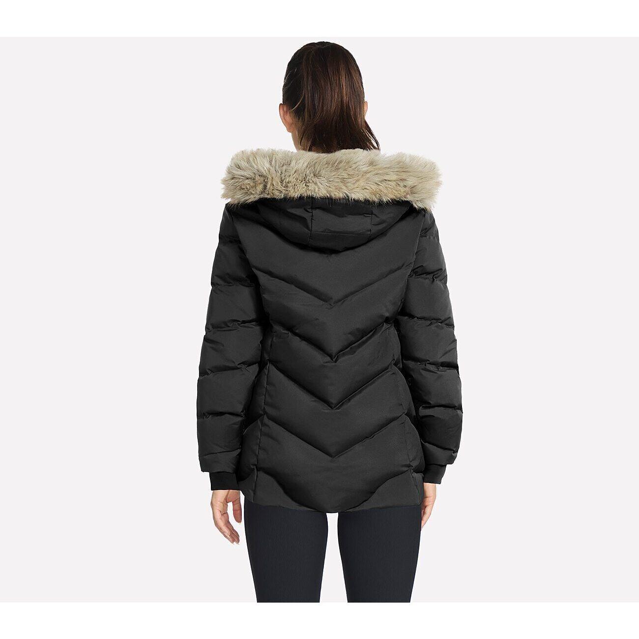 Casaco Skechers On-the-GO Cozy Fit Journey Parka, Preto, Mulheres 2/4