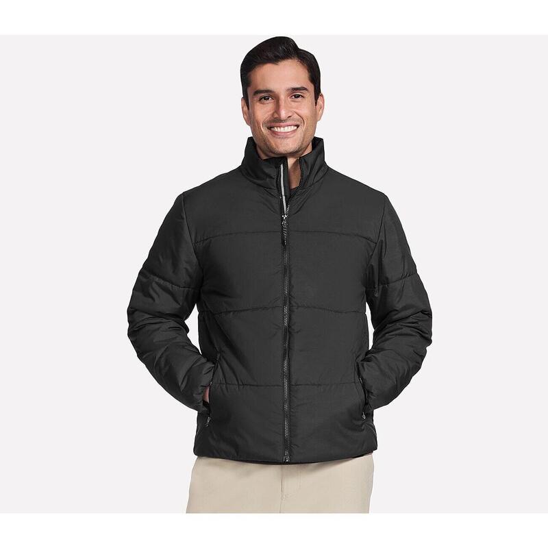 Geaca barbati Skechers GO SHIELD Cozy Fit Traverse Down, Negru