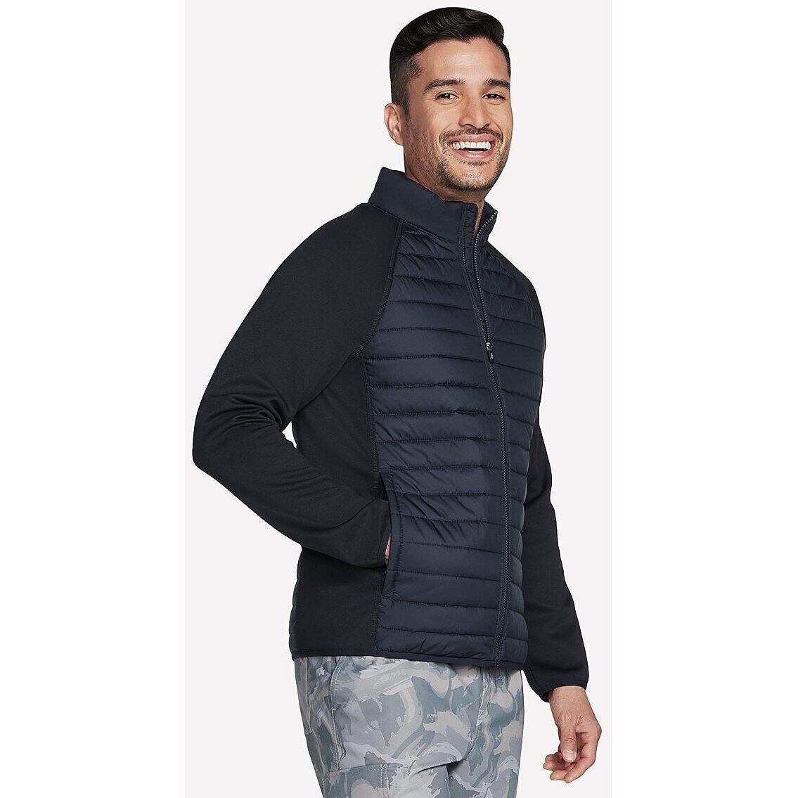 Veste Skechers GOshield Hybrid Jacket 2.0, Noir, Hommes 3/4