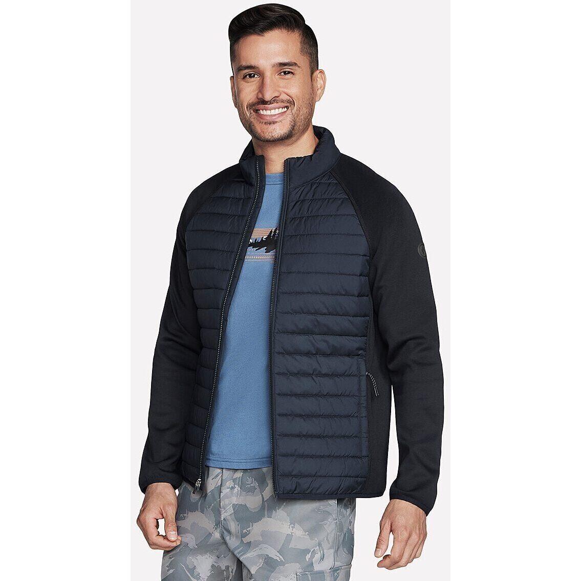 Veste Skechers GOshield Hybrid Jacket 2.0, Noir, Hommes 4/4