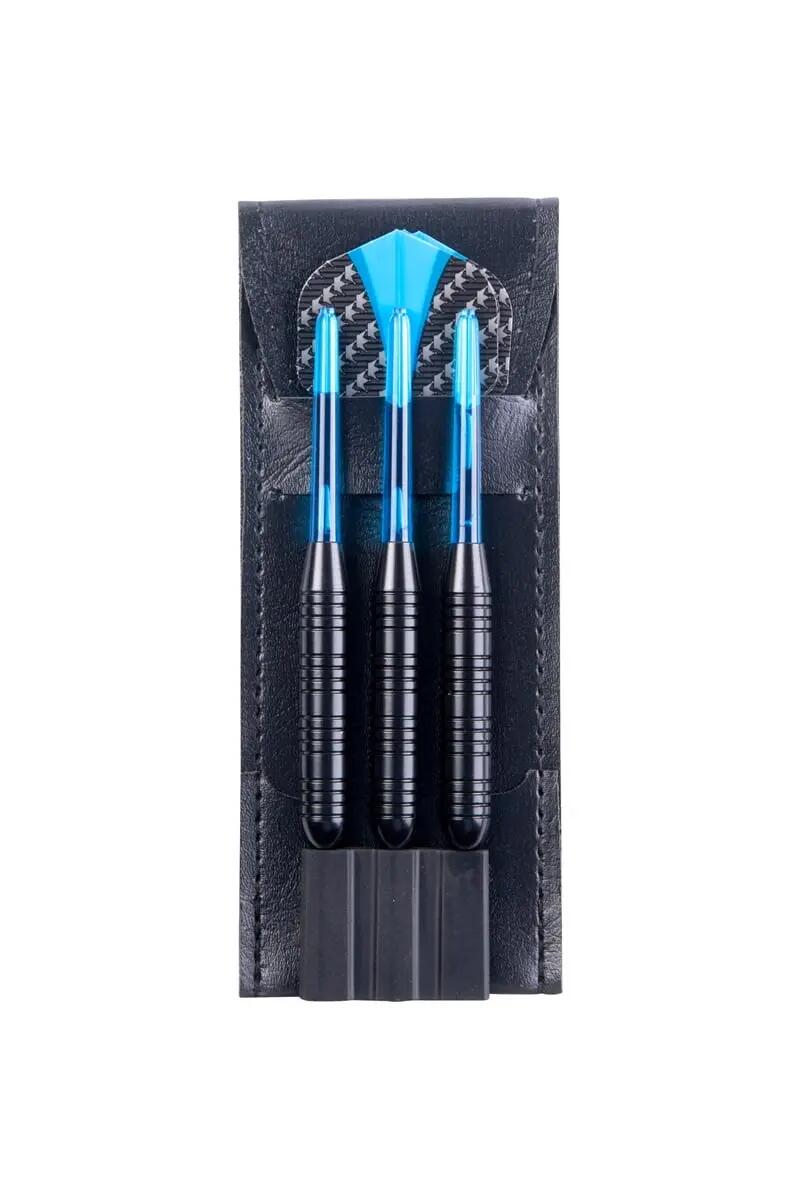 Conjunto de 3 dardos Steeltip Longfield (peso 23g) em estojo 3/5