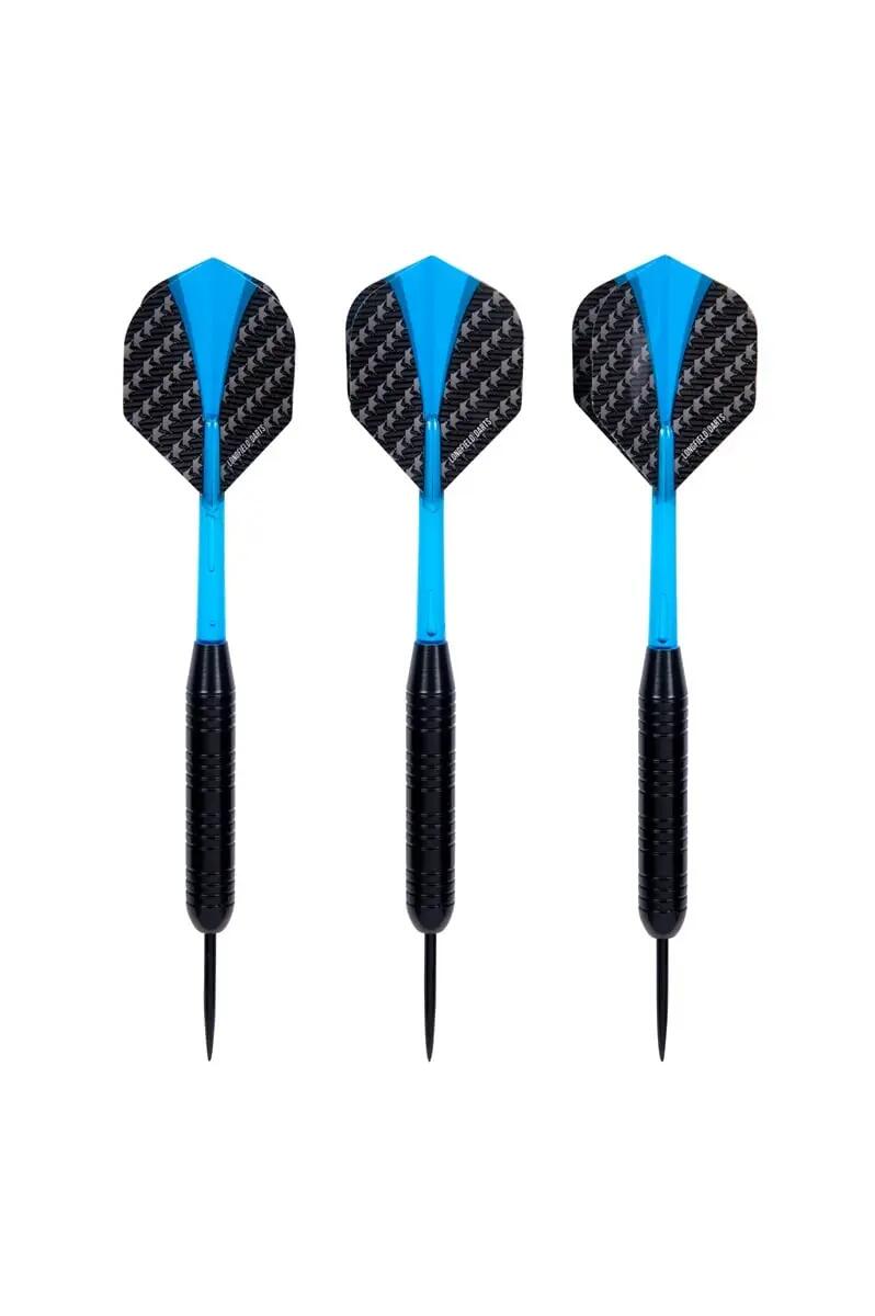 Conjunto de 3 dardos Steeltip Longfield (peso 23g) em estojo 2/5