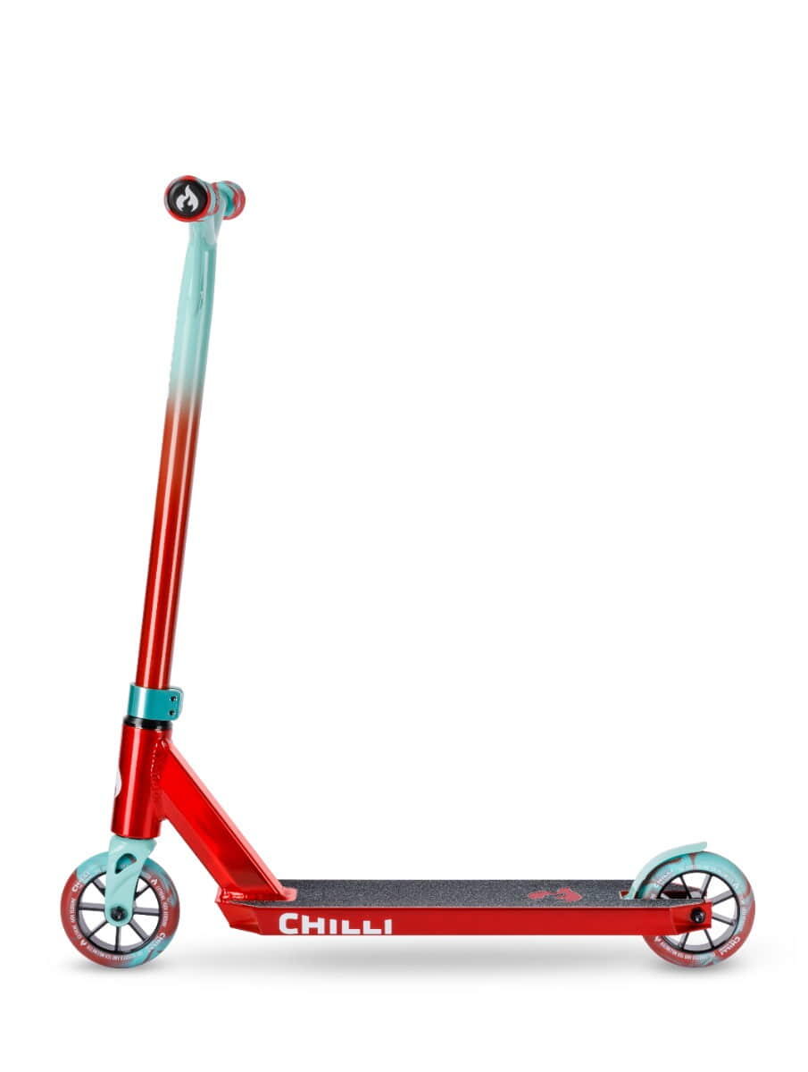 Chilli Pro Scooter Jumpstart M - Red/Teal 3/7