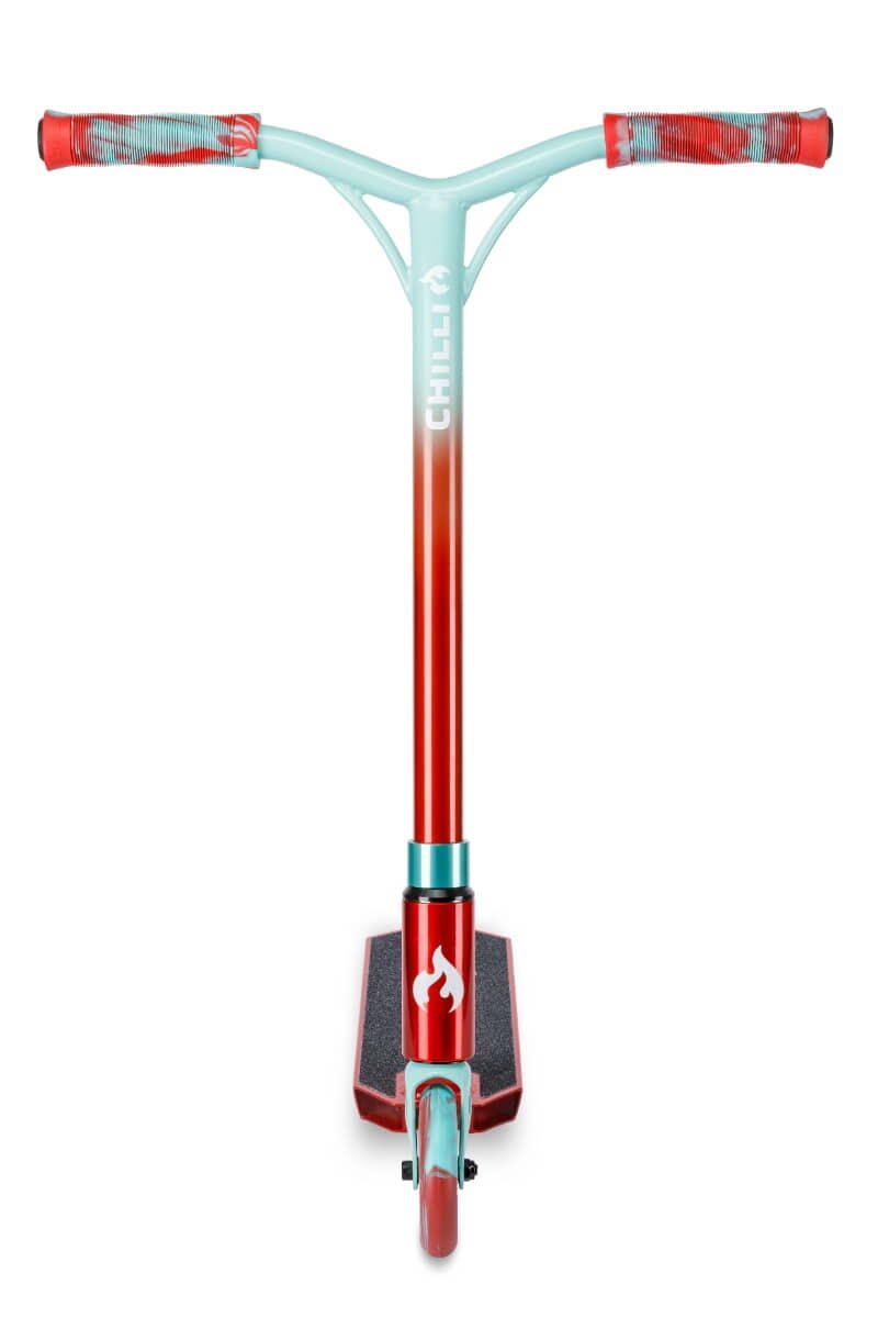 Chilli Pro Scooter Jumpstart M - Red/Teal 2/7