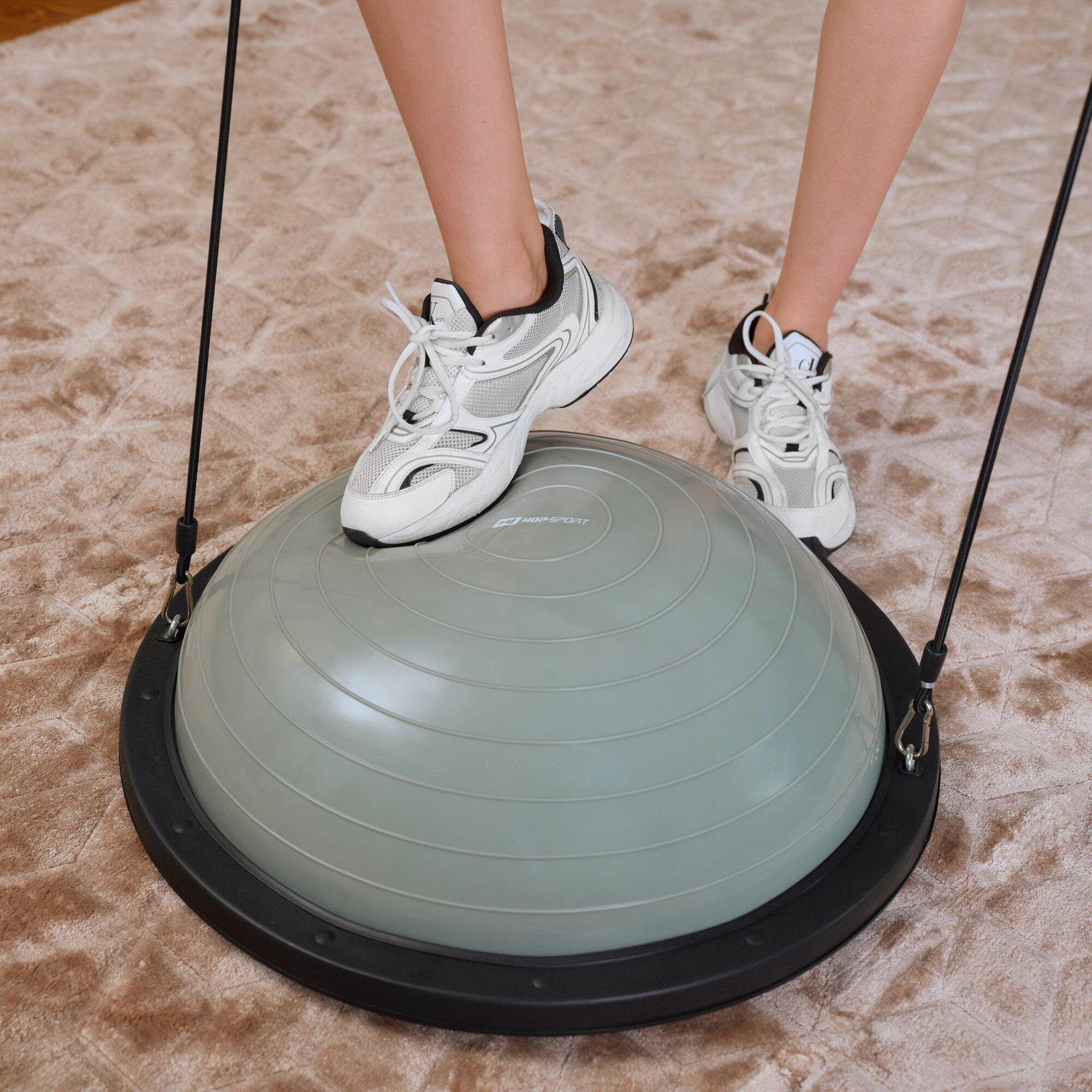 Piattaforma di equilibrio con corde HS-L058B verde 7/7